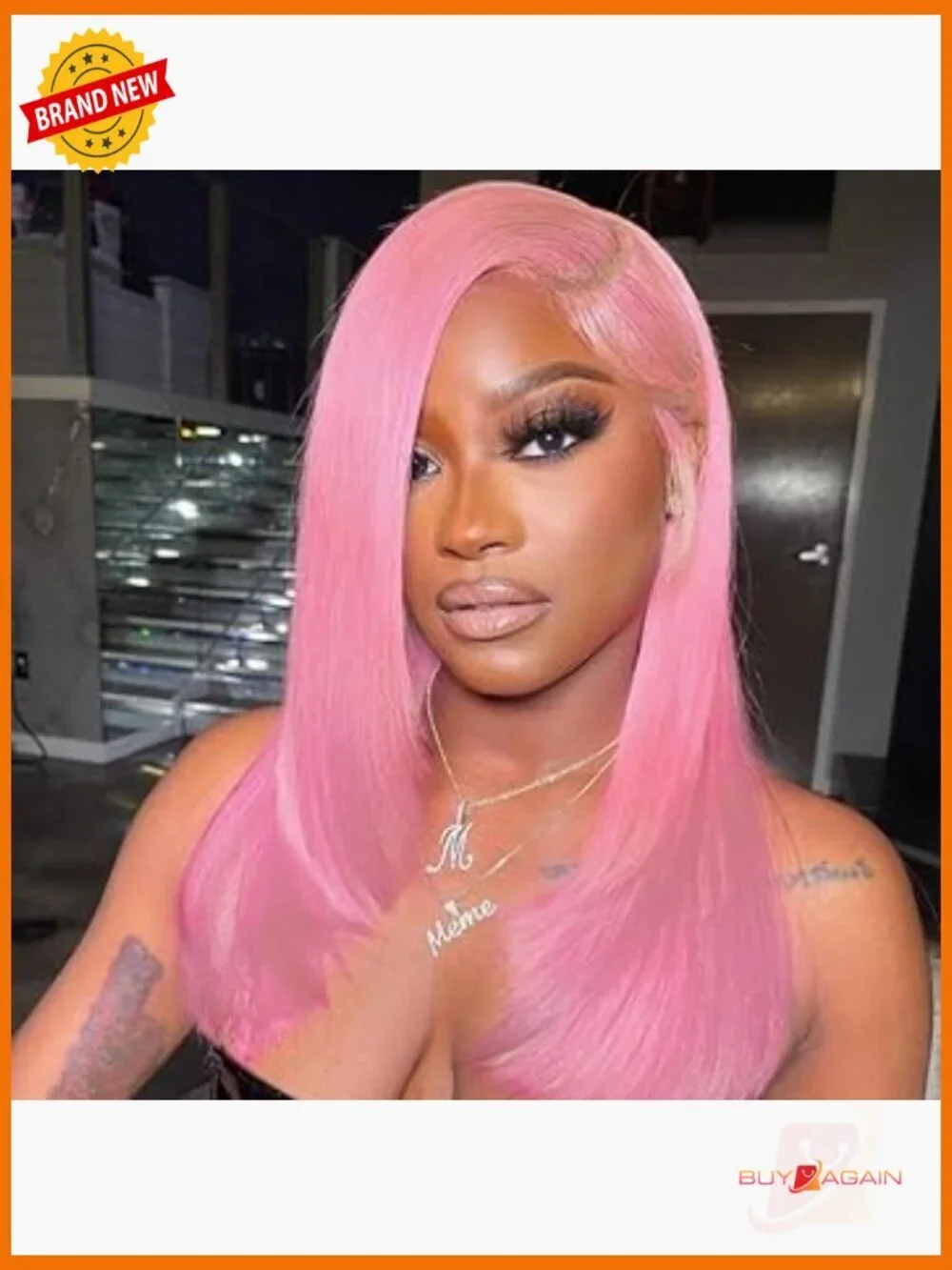 16inch Bob Wig Human Hair 13x4 Lace Front Wig 180% Density Pre Plucked Natural